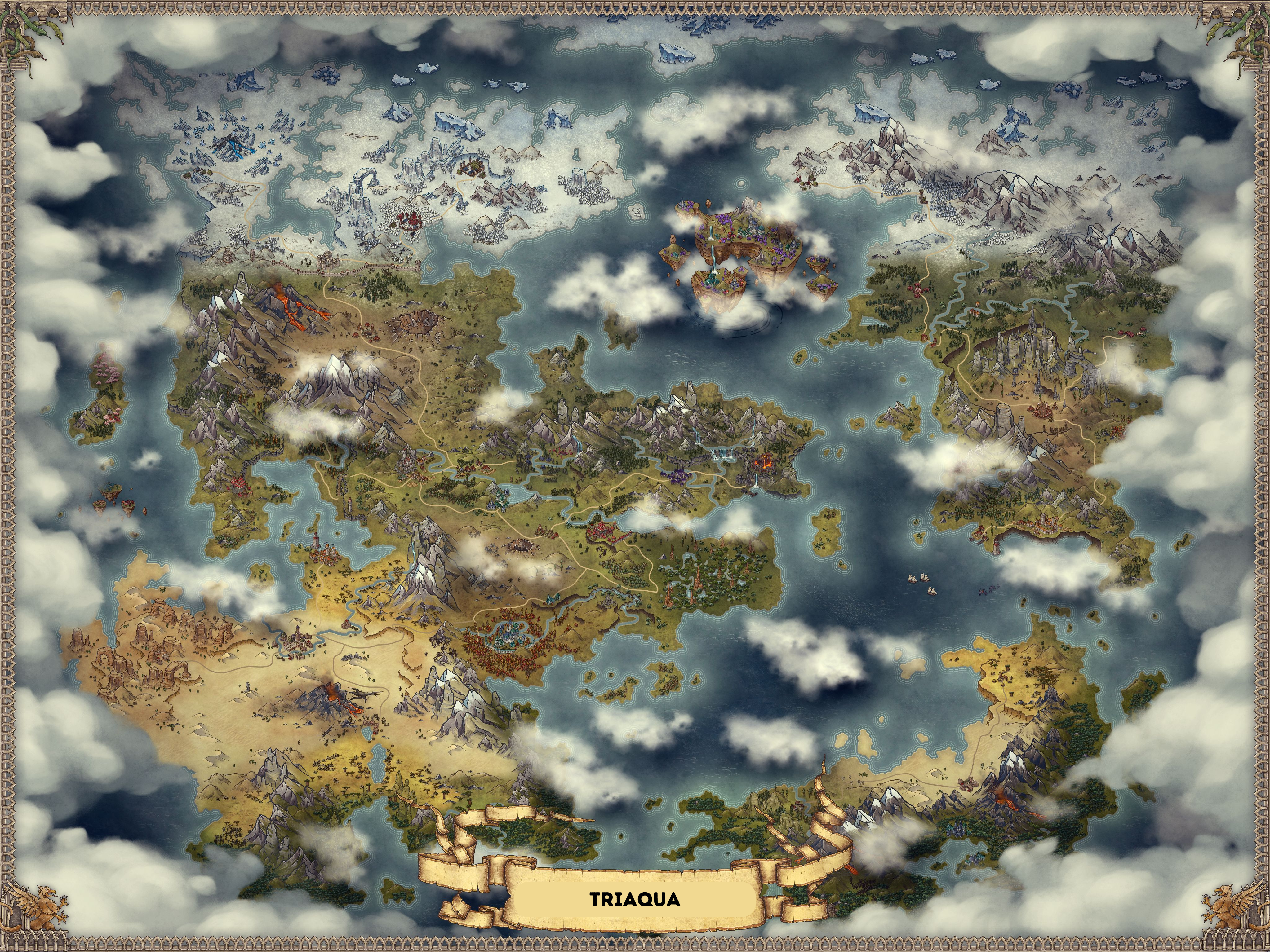 Mapa de Triaqua